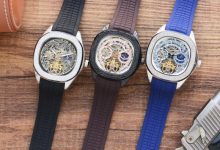 百达翡丽独家首发 真皮表带 全自动机械男士腕表