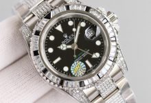 1JH出品 超级新品 GMT格林尼治II奢华的另一个新高度 完美复刻还原劳力 士格林尼治型II的密镶钻款——116759系列腕表