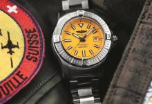百年灵超级海洋黄狼价格，百年灵手表怎么手动上弦？